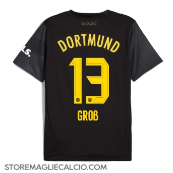 Borussia Dortmund Pascal Gross #13 Maglia Gara Trasferta Repliche 2024-25 Maniche Corte